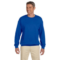 Gildan Men's Royal Heavy Blend 50/50 Fleece Crew
