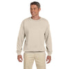 Gildan Men's Sand Heavy Blend 50/50 Fleece Crew