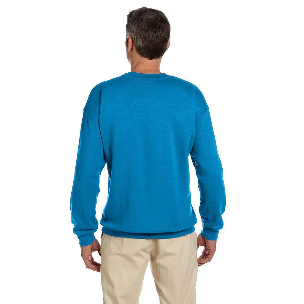 Gildan Men's Sapphire Heavy Blend 50/50 Fleece Crew