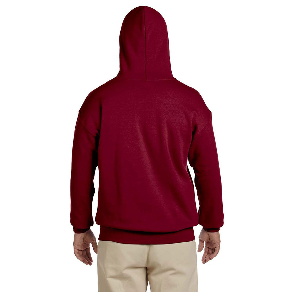 Gildan Men's Antique Cherry Red Heavy Blend 50/50 Hoodie