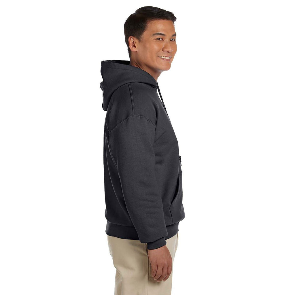 Gildan Men's Charcoal Heavy Blend 50/50 Hoodie