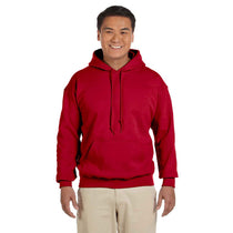 Gildan Men's Cherry Red Heavy Blend 50/50 Hoodie