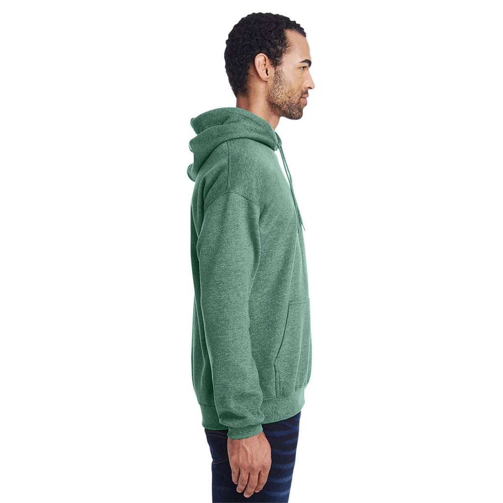 Gildan Men's Heather Sport Dark Green Heavy Blend 50/50 Hoodie