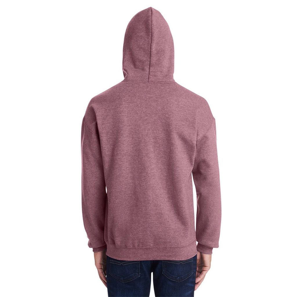 Gildan Men's Heather Sport Dark Maroon Heavy Blend 50/50 Hoodie