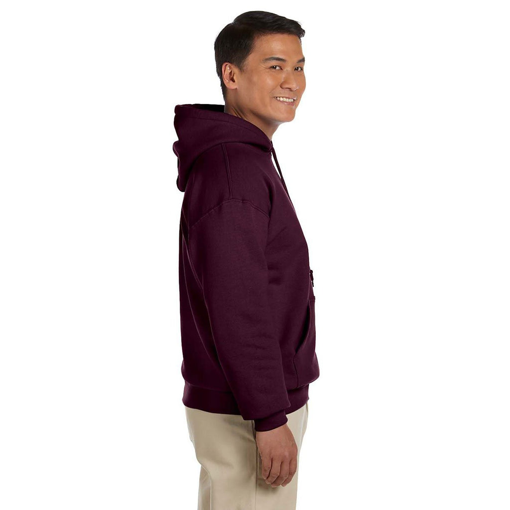 Gildan Men's Maroon Heavy Blend 50/50 Hoodie