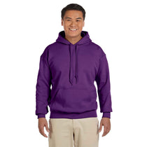 Gildan Men's Purple Heavy Blend 50/50 Hoodie