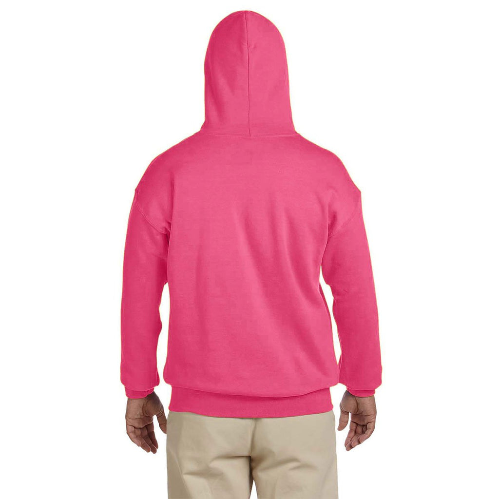 Gildan Men's Safety Pink Heavy Blend 50/50 Hoodie