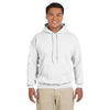 Gildan Men's White Heavy Blend 50/50 Hoodie