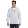 Gildan Men's Ash Heavy Blend 50/50 Full Zip Hoodie