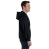 Gildan Men's Black Heavy Blend 50/50 Full Zip Hoodie