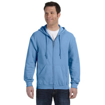 Gildan Men's Carolina Blue Heavy Blend 50/50 Full Zip Hoodie