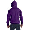 Gildan Men's Purple Heavy Blend 50/50 Full Zip Hoodie