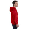 Gildan Men's Red Heavy Blend 50/50 Full Zip Hoodie