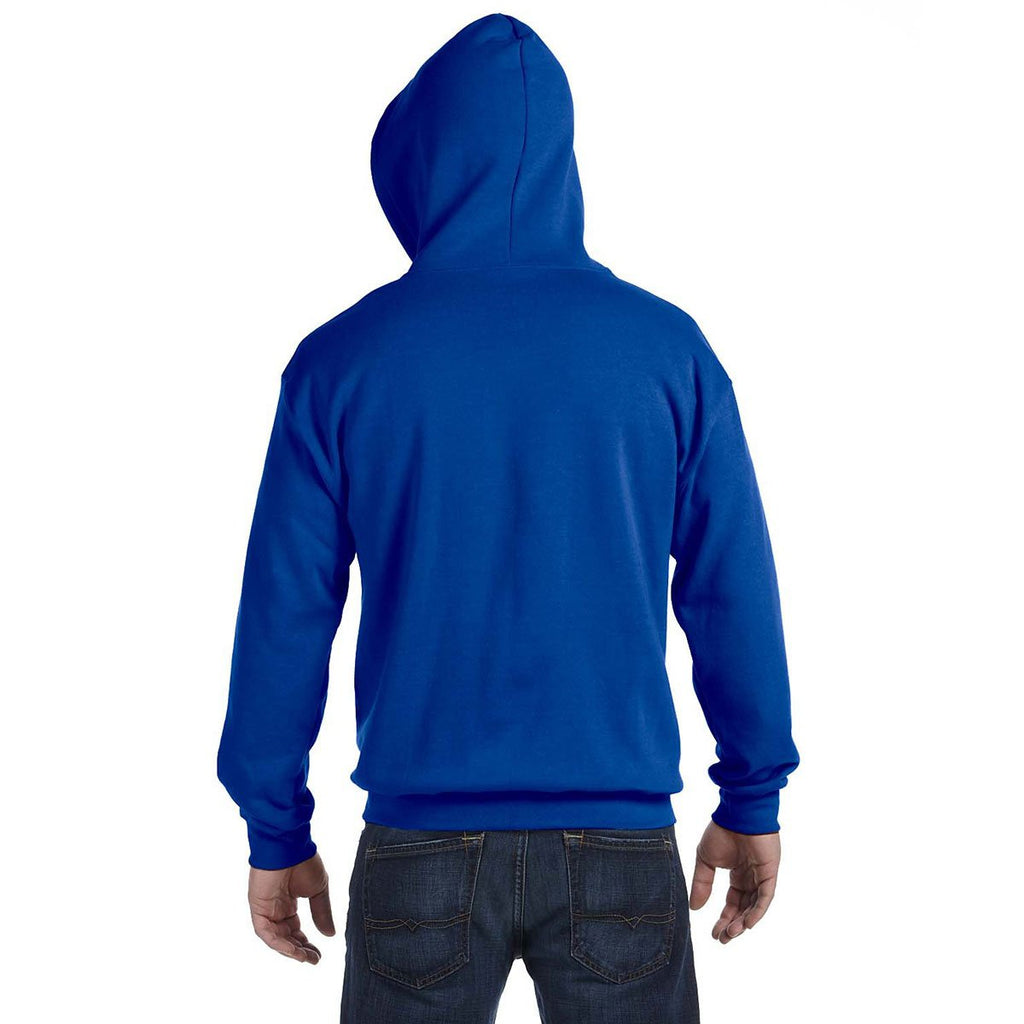 Gildan Men's Royal Heavy Blend 50/50 Full Zip Hoodie