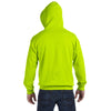 Gildan Men's Safety Green Heavy Blend 50/50 Full Zip Hoodie