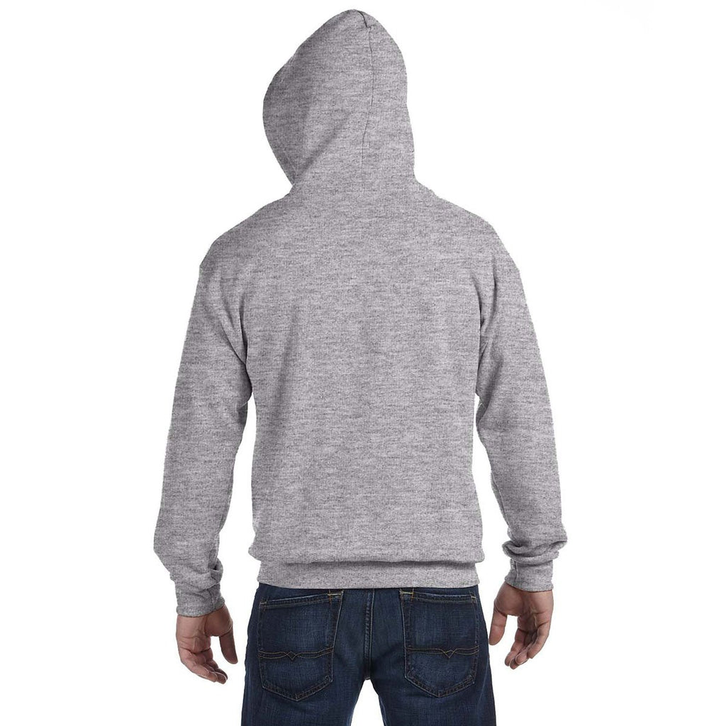 Gildan Men's Sport Grey Heavy Blend 50/50 Full Zip Hoodie