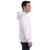 Gildan Men's White Heavy Blend 50/50 Full Zip Hoodie