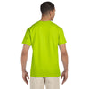 Gildan Men's Safety Green Ultra Cotton Pocket T-Shirt
