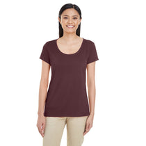Gildan Women's Sport Dark Maroon Performance Core T-Shirt