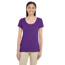 Gildan Women's Sport Purple Performance Core T-Shirt
