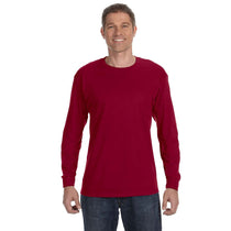 Gildan Men's Cardinal Red 5.3 oz. Long Sleeve T-Shirt