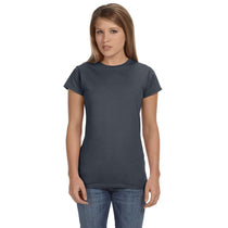 Gildan Women's Dark Heather Softstyle 4.5 oz. Fitted T-Shirt
