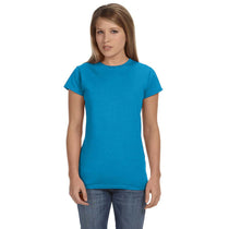 Gildan Women's Sapphire Softstyle 4.5 oz. Fitted T-Shirt