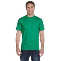 Gildan Men's Kelly Green 5.5 oz. 50/50 T-Shirt