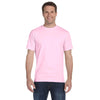 Gildan Men's Light Pink 5.5 oz. 50/50 T-Shirt