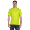 Gildan Men's Safety Green 5.5 oz. 50/50 T-Shirt