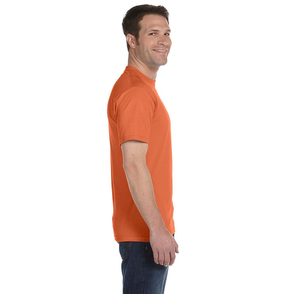 Gildan Men's Texas Orange 5.5 oz. 50/50 T-Shirt