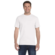 Gildan Men's White 5.5 oz. 50/50 T-Shirt