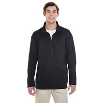 Gildan Men's Black Performance 7 oz. Tech Quarter-Zip Sweatshirt