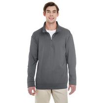 Gildan Men's Charcoal Performance 7 oz. Tech Quarter-Zip Sweatshirt
