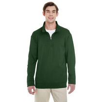 Gildan Men's Sport Dark Green Performance 7 oz. Tech Quarter-Zip Sweatshirt