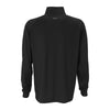 Greg Norman Men's Black Play Dry 1/4-Zip Performance Mock