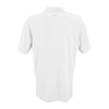 Greg Norman Men's White Play Dry Performance Mesh Polo