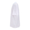 Greg Norman Men's White/Red Play Dry Performance Striped Mesh Polo