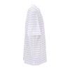 Greg Norman Men's White/Red Play Dry Performance Striped Mesh Polo
