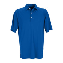Greg Norman Men's Cobalt Play Dry ML75 Micro Lux Solid Polo