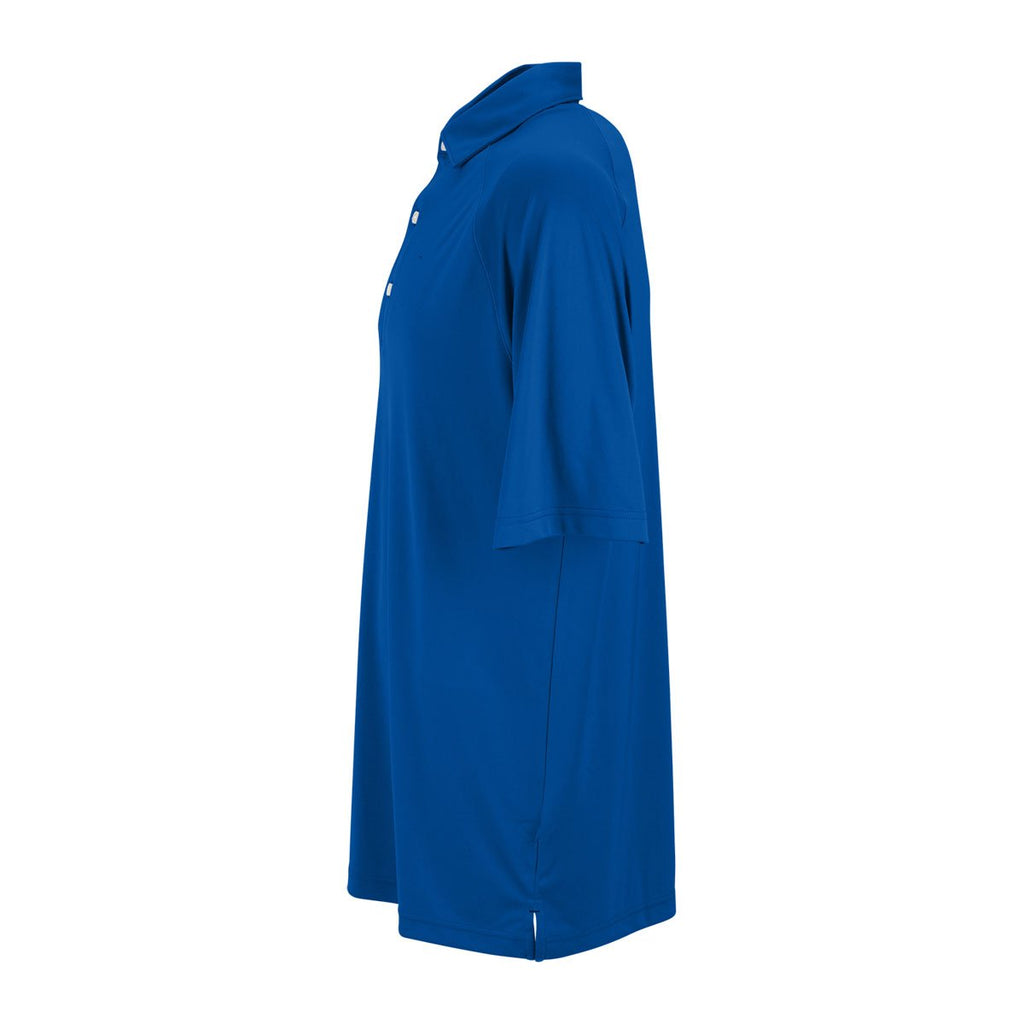 Greg Norman Men's Cobalt Play Dry ML75 Micro Lux Solid Polo