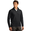 Greg Norman Men's Black Heather Play Dry Heather 1/4-Zip