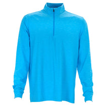 Greg Norman Men's Caribbean Heather Play Dry Heather 1/4-Zip