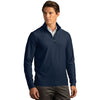 Greg Norman Men's Navy Heather Play Dry Heather 1/4-Zip