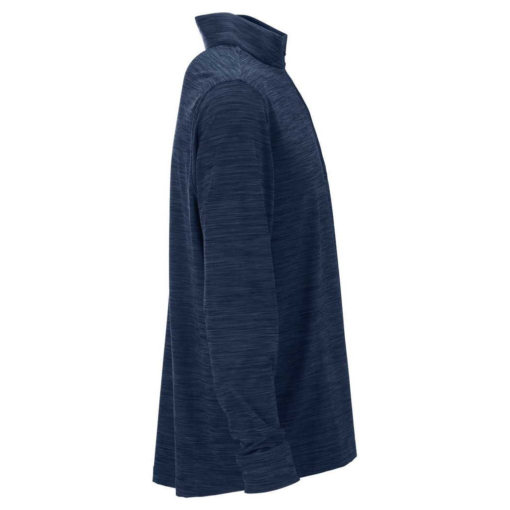 Greg Norman Men's Navy Heather Play Dry Heather 1/4-Zip