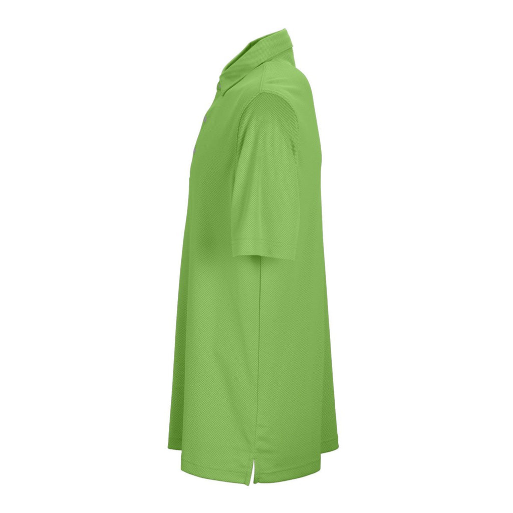 Greg Norman Men's Island Green Play Dry Jacquard Polo