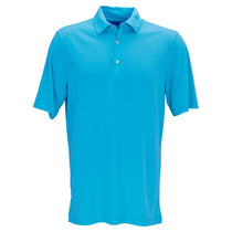 Greg Norman Men's Caribbean Blue Play Dry Foreward Series Polo