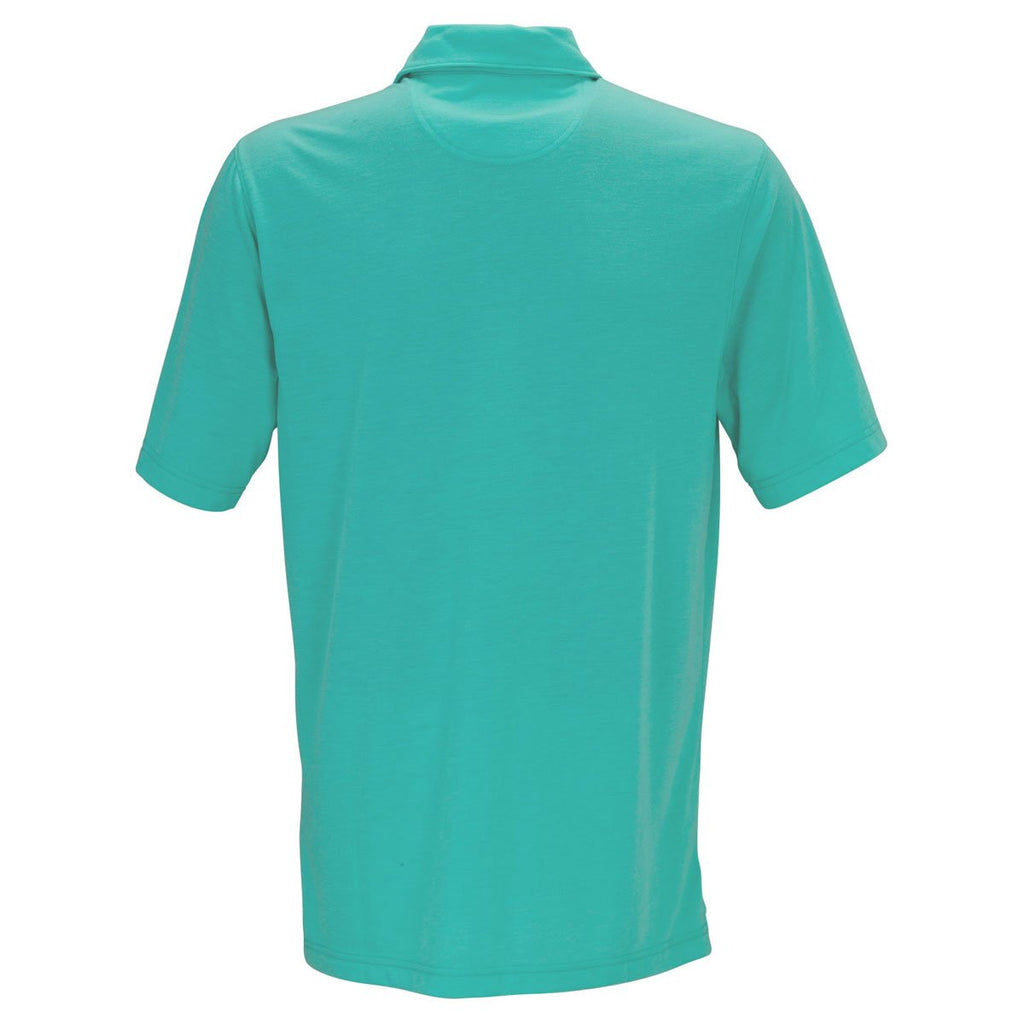Greg Norman Men's Jade Play Dry Foreward Series Polo