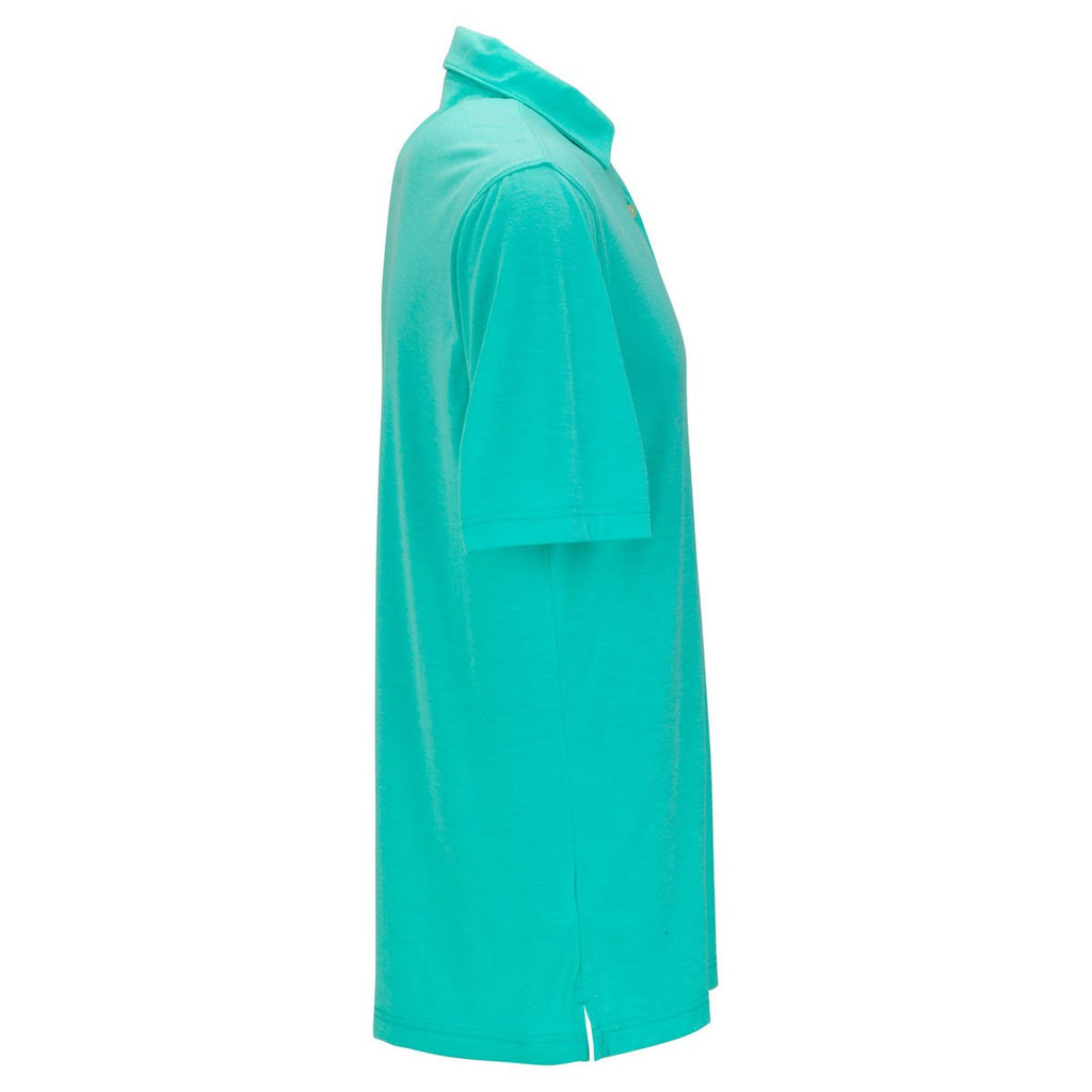 Greg Norman Men's Jade Play Dry Foreward Series Polo