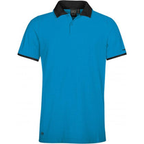 Stormtech Men's Electric Blue/Black Cignus Performance Polo